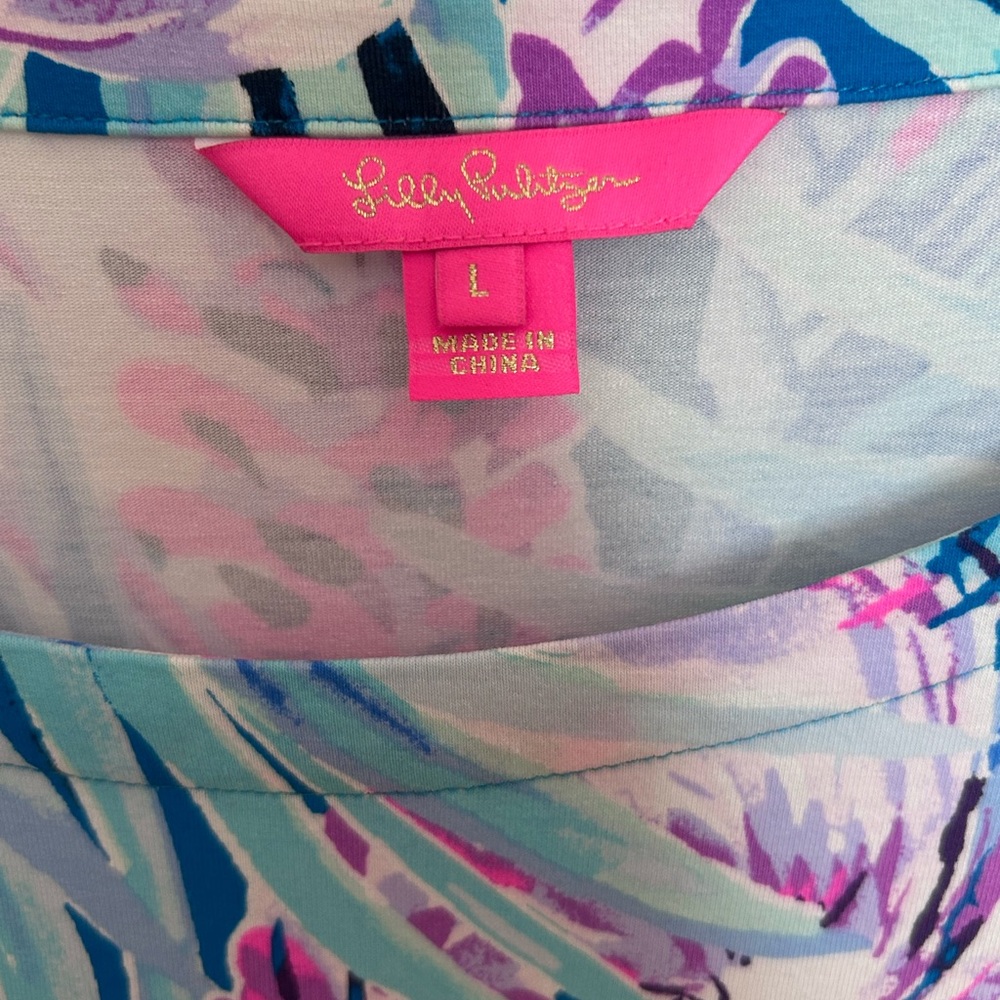 Lilly Pulitzer Tropical Print Dress - Picture 2 of 3